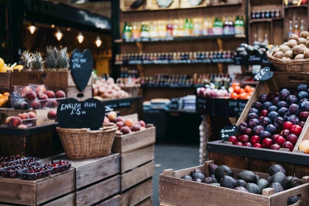 Health food store