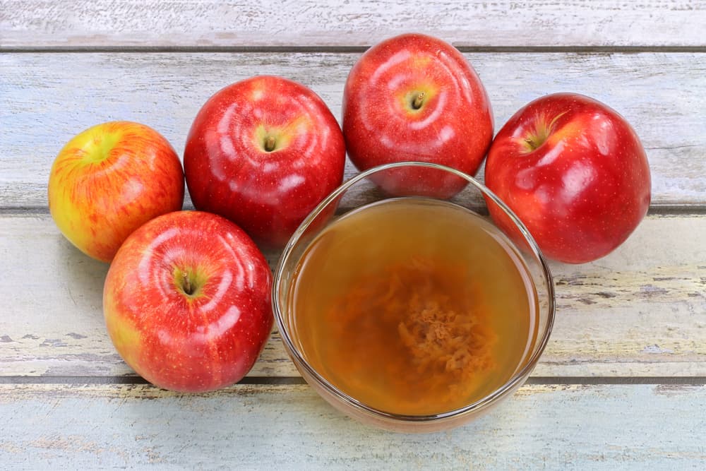 Apple cider vinegar with mother enzyme