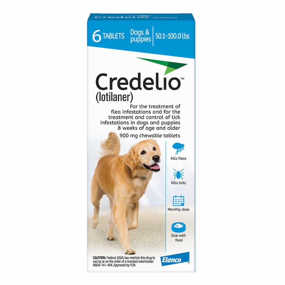 Credelio dog packaging