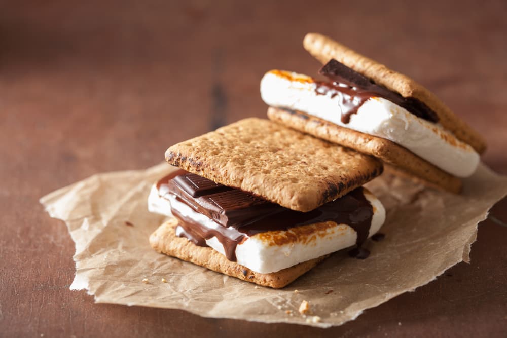 Smores graham cracker