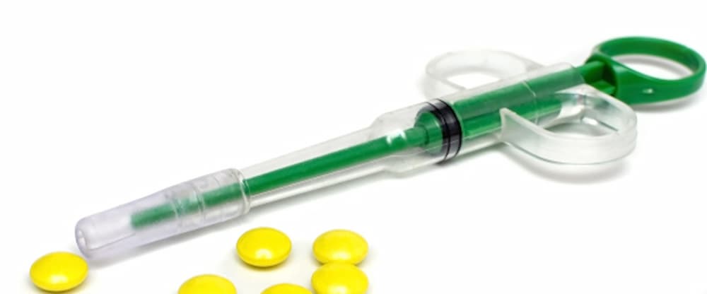 Pill giver for dogs
