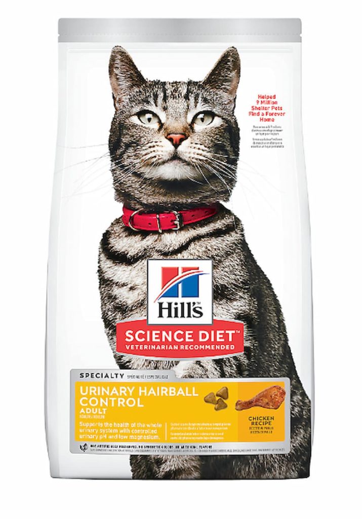 Hill's Science Diet Dry Cat Food - hairball
