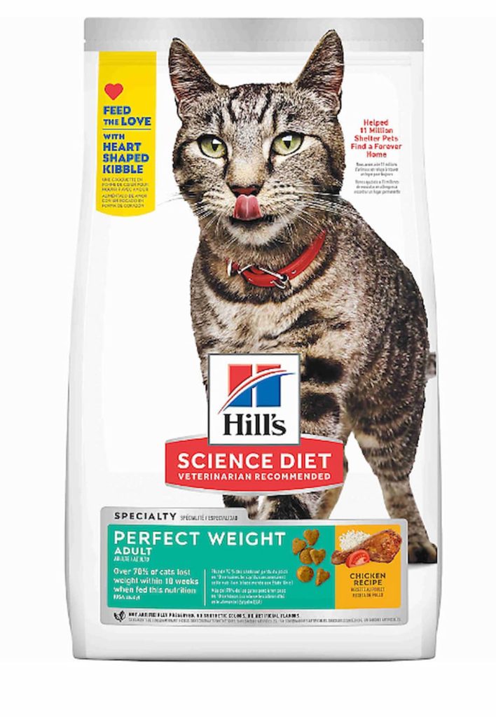 Hill's Science Diet Dry Cat Food - perfect weight