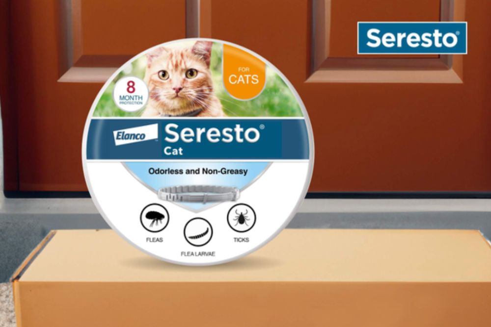 Seresto flea collar for cats