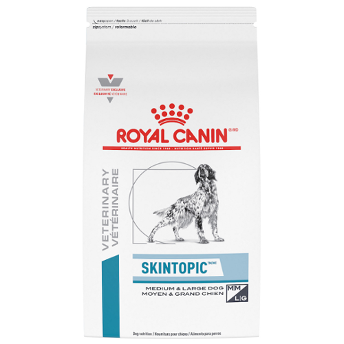 Royal Canin Skintopic dog food bag