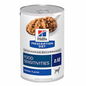 Hills Z/D wet dog food