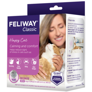 Box of Feliway Classic Cat Calming Diffuser