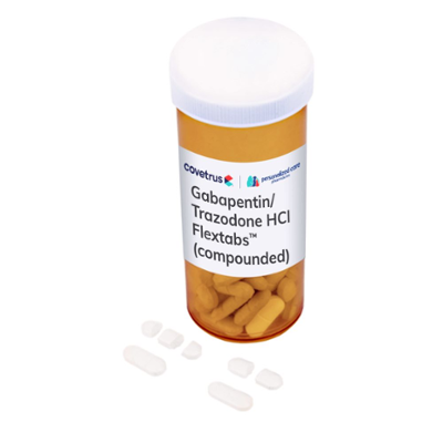 Gabapentin / Trazodone HCl Flex Tabs (compounded)
