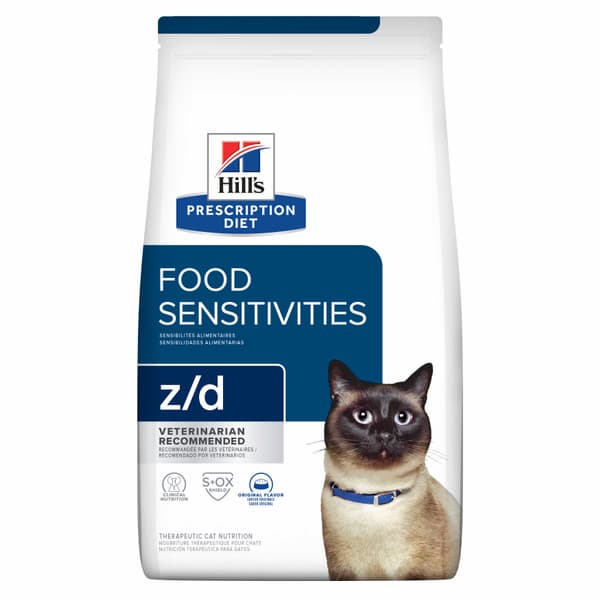 Hill's Food Sensitivities z/d dry food for cats